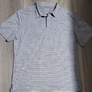 Men's Classic Gray Polo Shirt